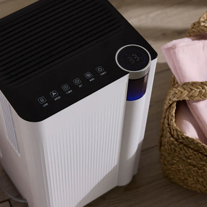 Compact 12L Dehumidifier with Wi-Fi